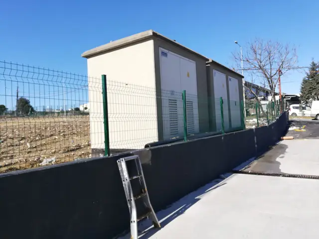 Trafo çevresinde panel çit